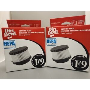 Dirt Devil Genuine F( Hepa Filter  3DJ0360000   (2) for Classic Hand Vac‎